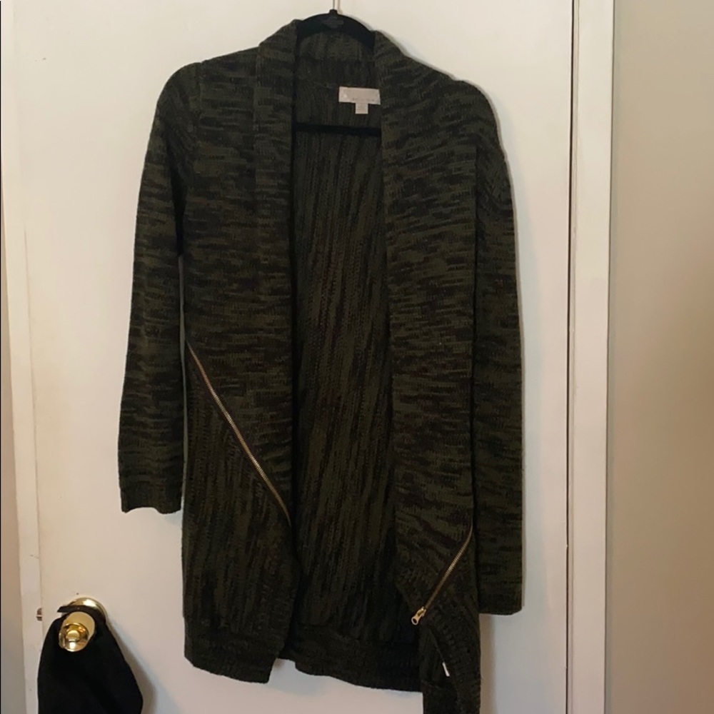 Green Cardigan